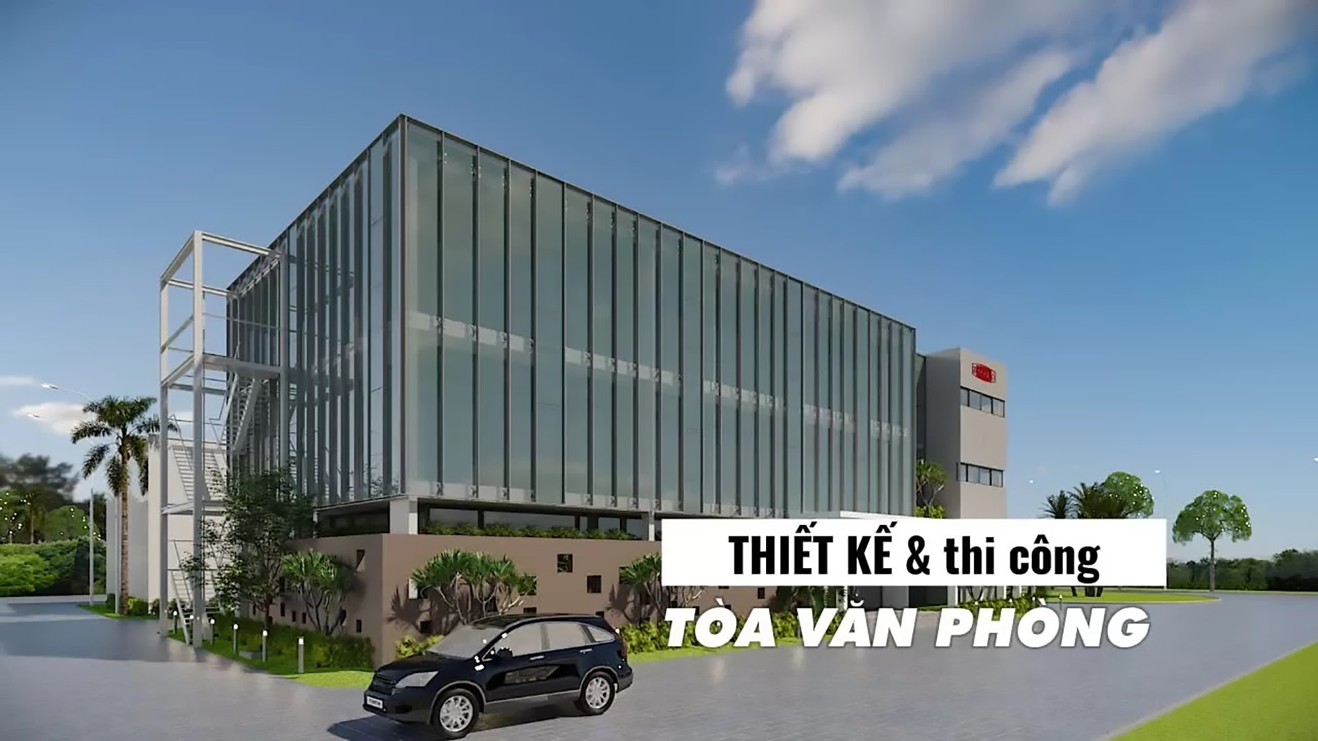 Thiết kế xây dựng toà nhà văn phòng