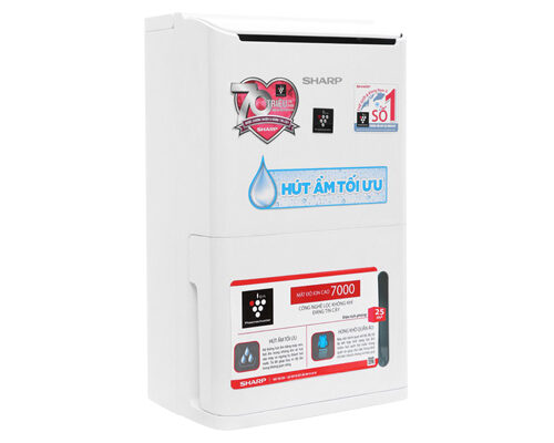 Máy hút ẩm Sharp DW-D12A-W (25m2)