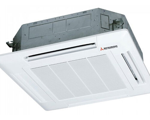 Điều hòa âm trần Cassette Mitsubishi 1 chiều Inverter 48.000 BTU FDT140YA-W5 / FDC140YNA-W5 + T-PSA-5BW-E