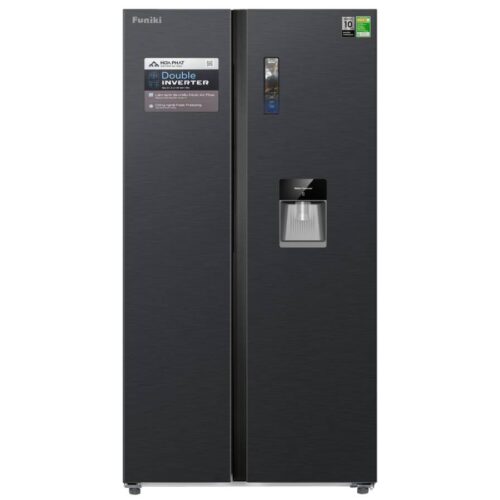 Tủ lạnh Side by Side Funiki HR SS8535TDG – 535 lít